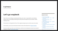 Desktop Screenshot of le-grimpeur.net